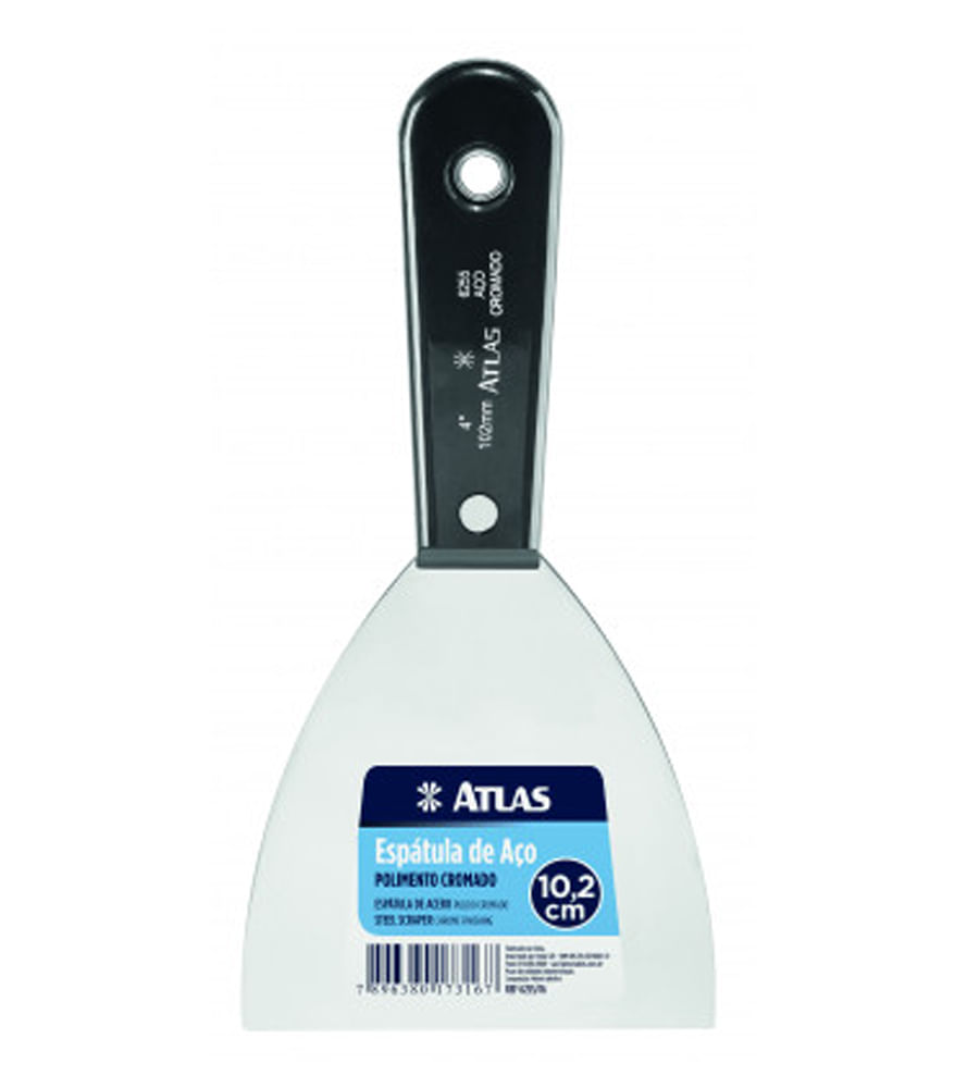 Espátula Atlas Aço Cromado 10cm 6255/16