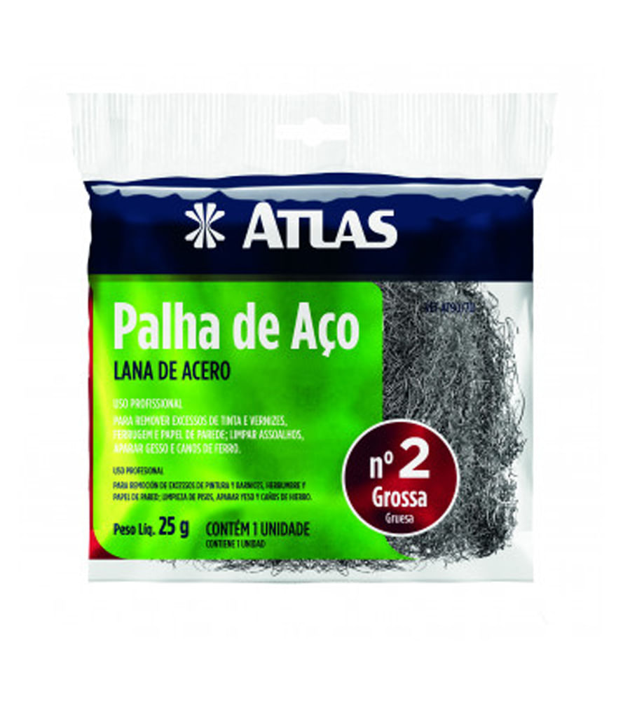 Palha Aço Para Remoção Atlas nº 2