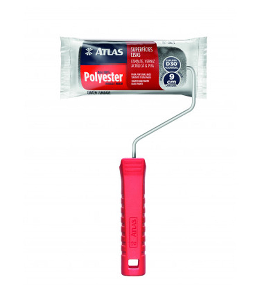Rolo de Pintura Atlas Espuma 406/09 09cm