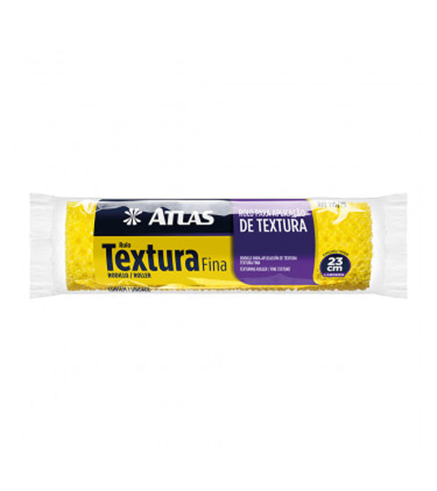 Rolo Para Efeito Atlas Textura Espuma Fina 110/75 23cm