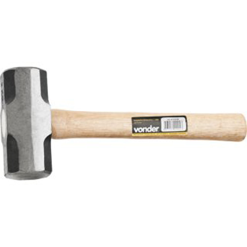 Marreta Vonder Oitavada Cabo Madeira 3.0kg