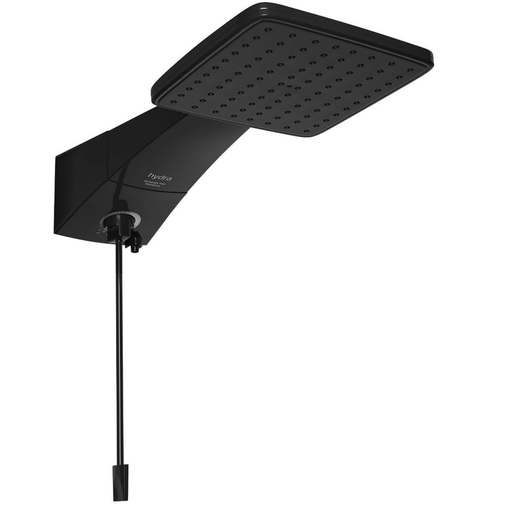 Chuveiro Elétrico Hydra Quadratta Max Black Eletrônico