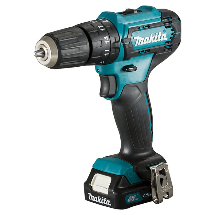 Parafusadeira/furadeira Elétrica Makita Com Impacto Hp333dwyx3 12v