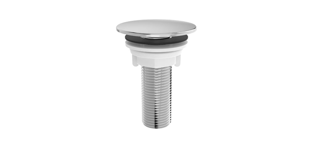 Plug Blukit Para Lavatório Cromado 91502