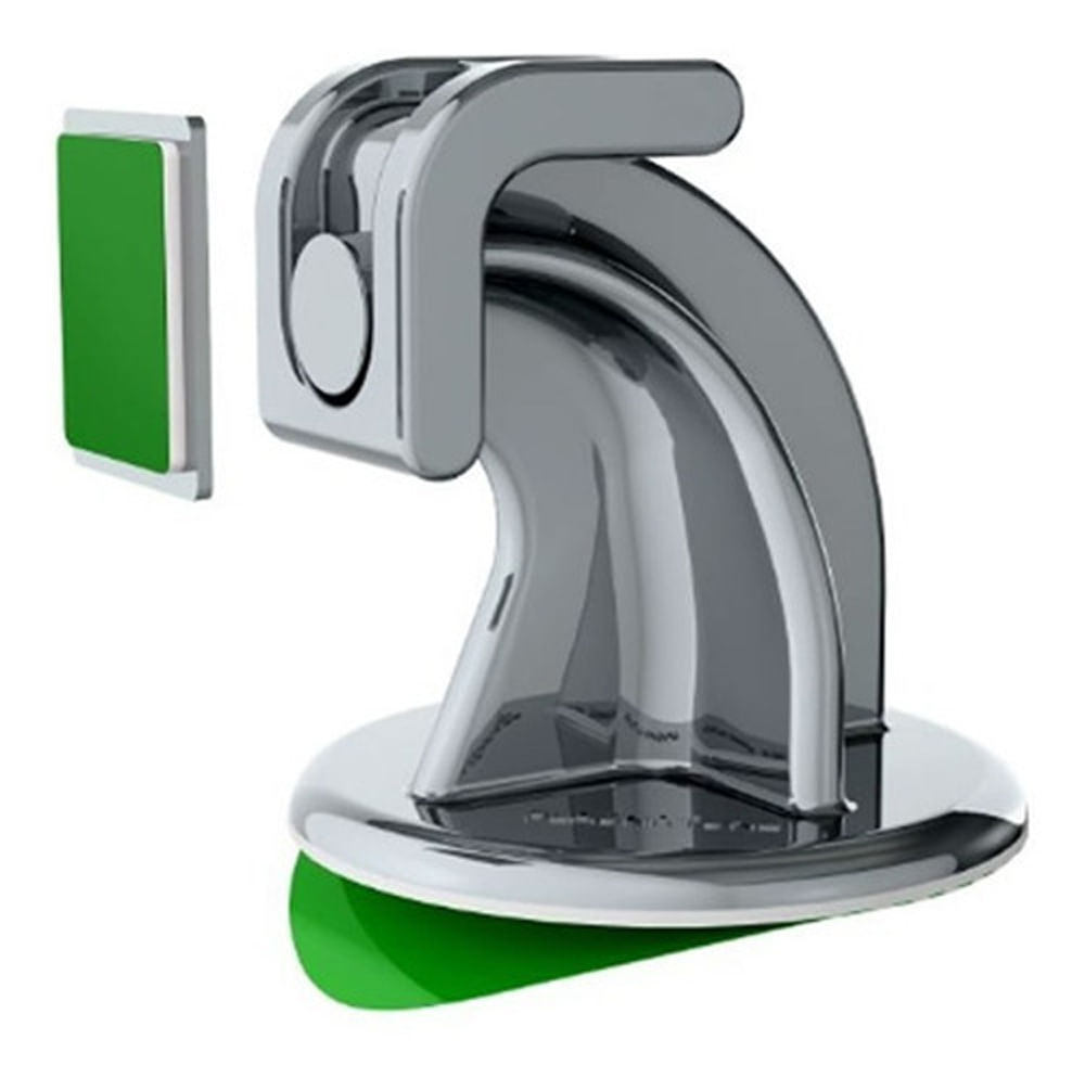 Fixador Para Porta Adesivo Magnético Plasnature Cromado