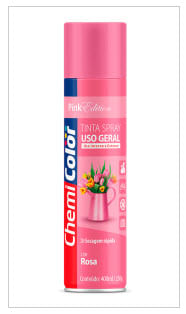 Tinta Chemicolor Spray Geral Rosa 400ml