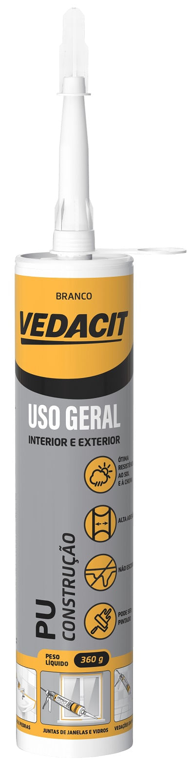 Selante PU Vedacit 360gr Cinza