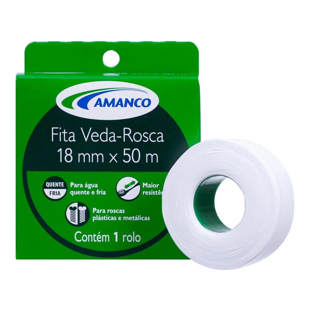 Fita Veda Rosca Amanco 18mmx50mt