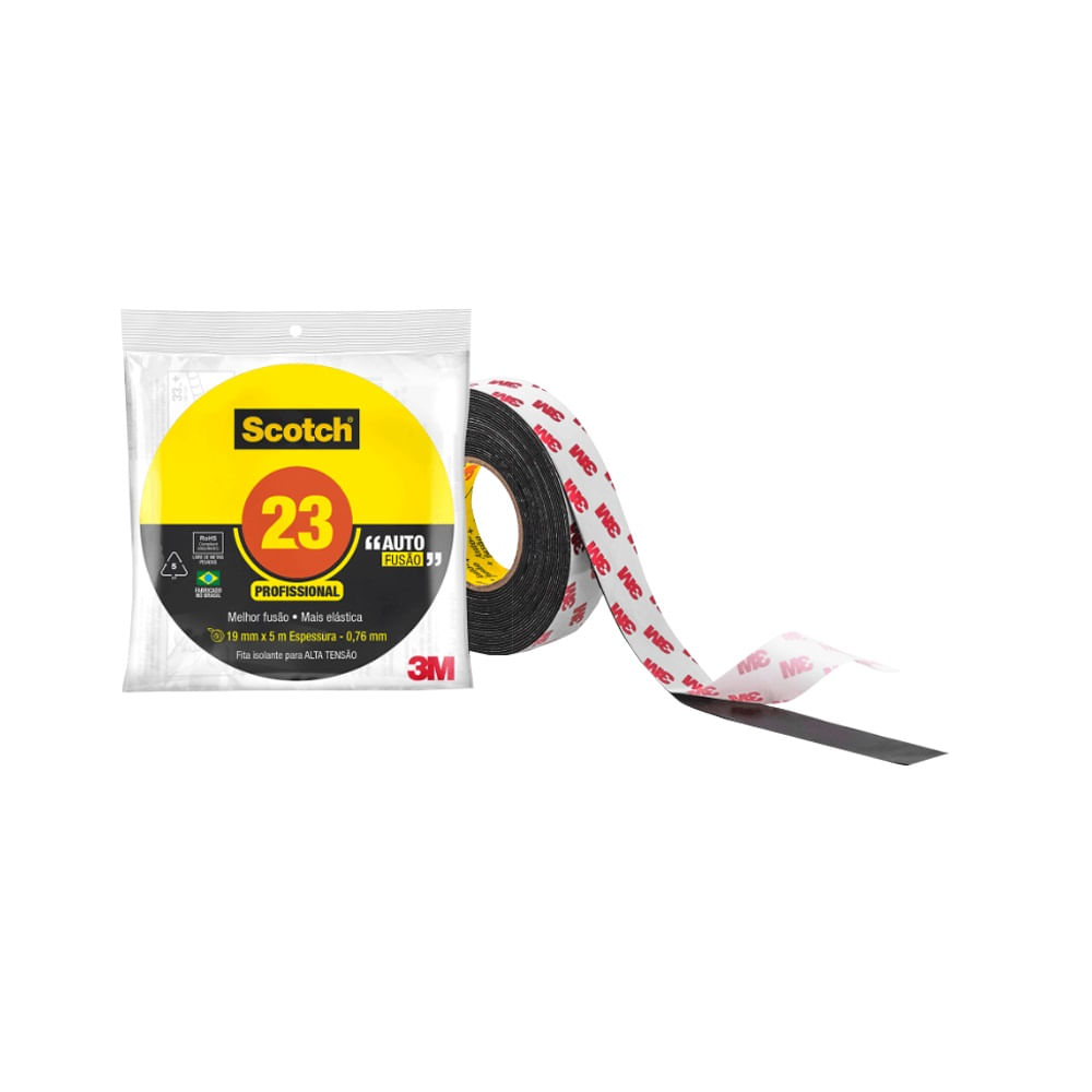 Fita Isolante 3m Autofusão 19mmx10mt