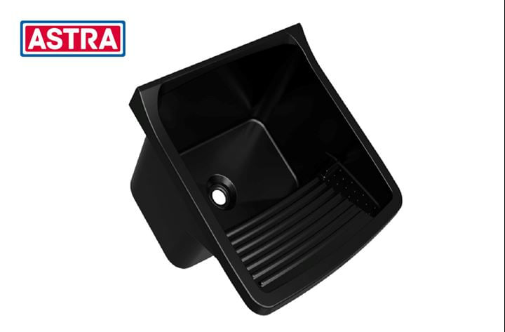 Tanque Astra Plástico Tq2 58x52x32 40lt Preto