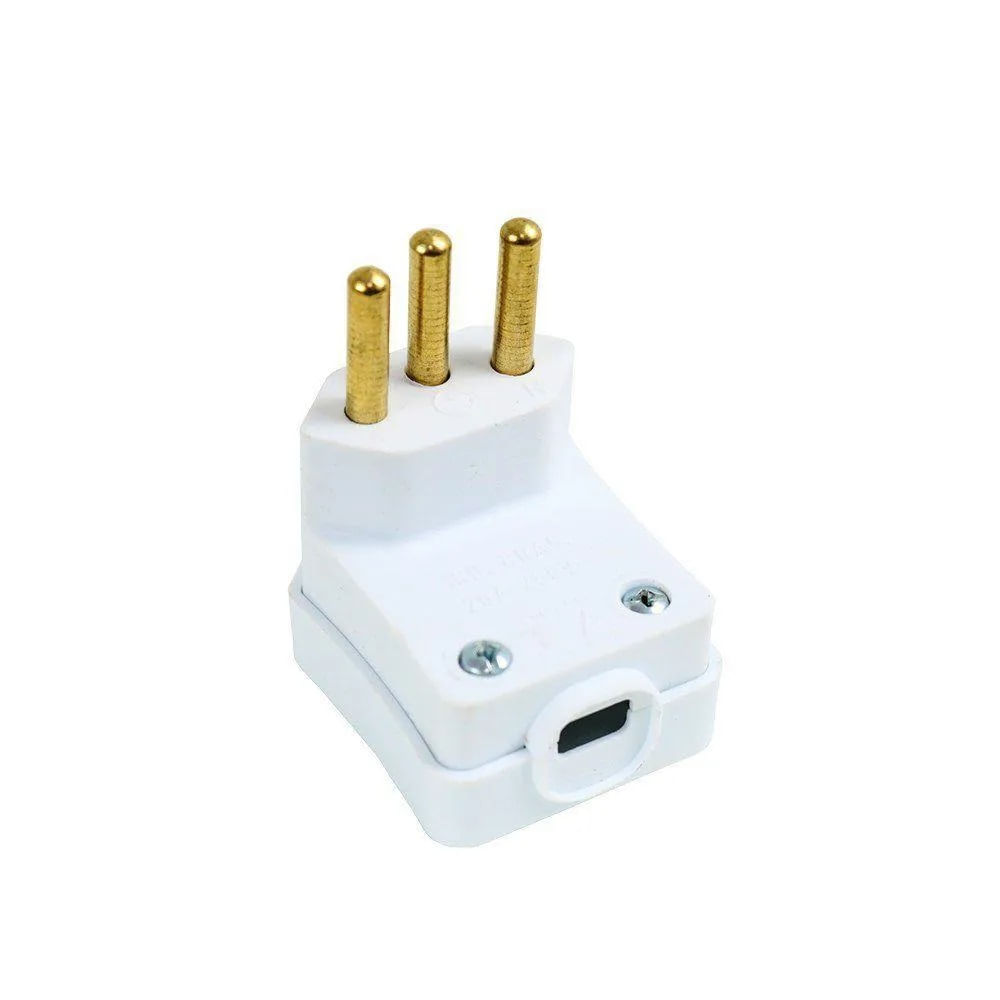 Pino Perlex Macho 2p+t 90º Bras 20a 250v 2056