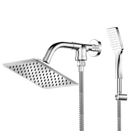 Kit Chuveiro Docol Slim Parede Com Desviador Cromado