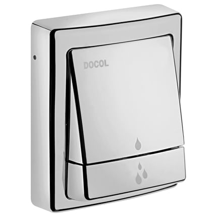 Acabamento Docol Para Válvula Descarga Salvágua Square Cromado