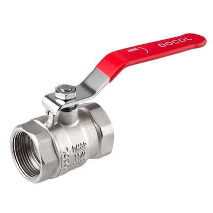 Válvula Docol Esfera Com Alavanca 1.1/4" Vermelho