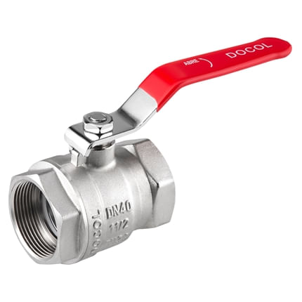 Válvula Docol Esfera Com Alavanca 1.1/2" Vermelho