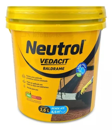 Neutrol Vedacit Baldrame 3,6 Litros