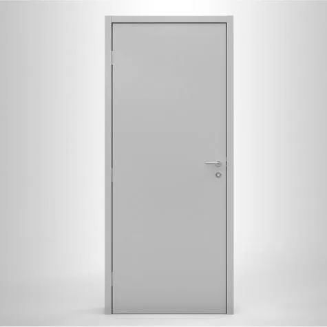 kit Porta Eucatex Eucaprimer Interna 82x210x9,5 Primer Branco com Batente Para Drywall Abertura Para Direita