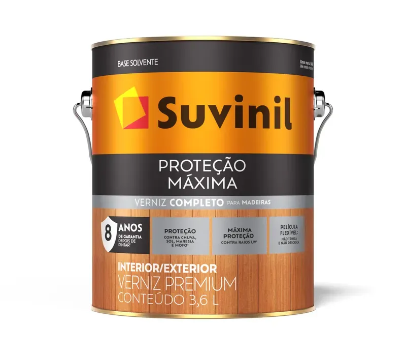 Verniz Suvinil Proteção Máxima 3.6lt Natural