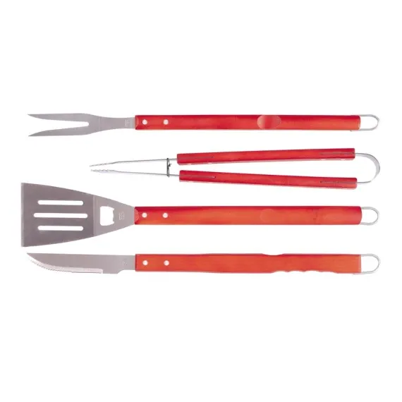 Conjunto 4 Peças Mor Para Churrasco